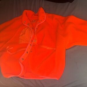 Free people hit the slopes fleece jacket